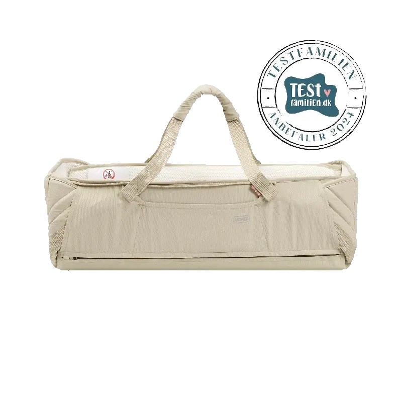 Barnevognspakke M. Carry Me Seashell Sand Cream fra Voksi