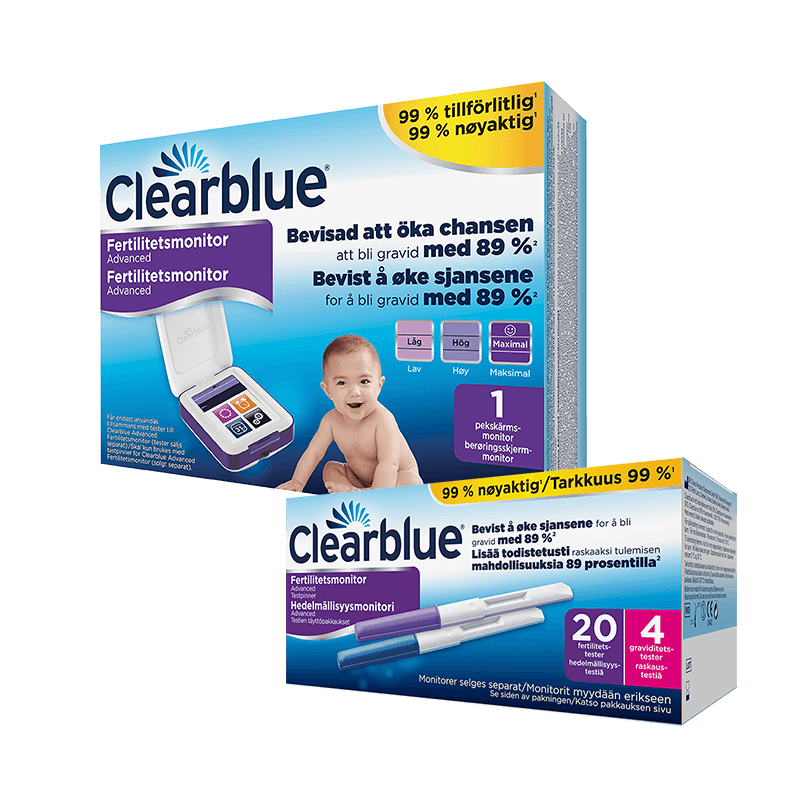 Clearblue Fertilitetsmonitor – Maksimer dine chancer for graviditet!