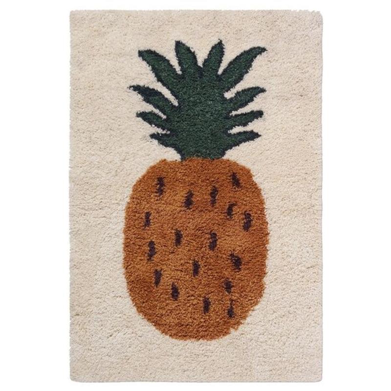 Fruiticana Ananas Gulvtæppe - L fra Ferm Living