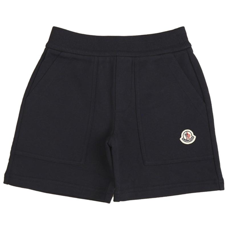 Moncler Sweat Shorts i Navy til børn - 100% bomuld