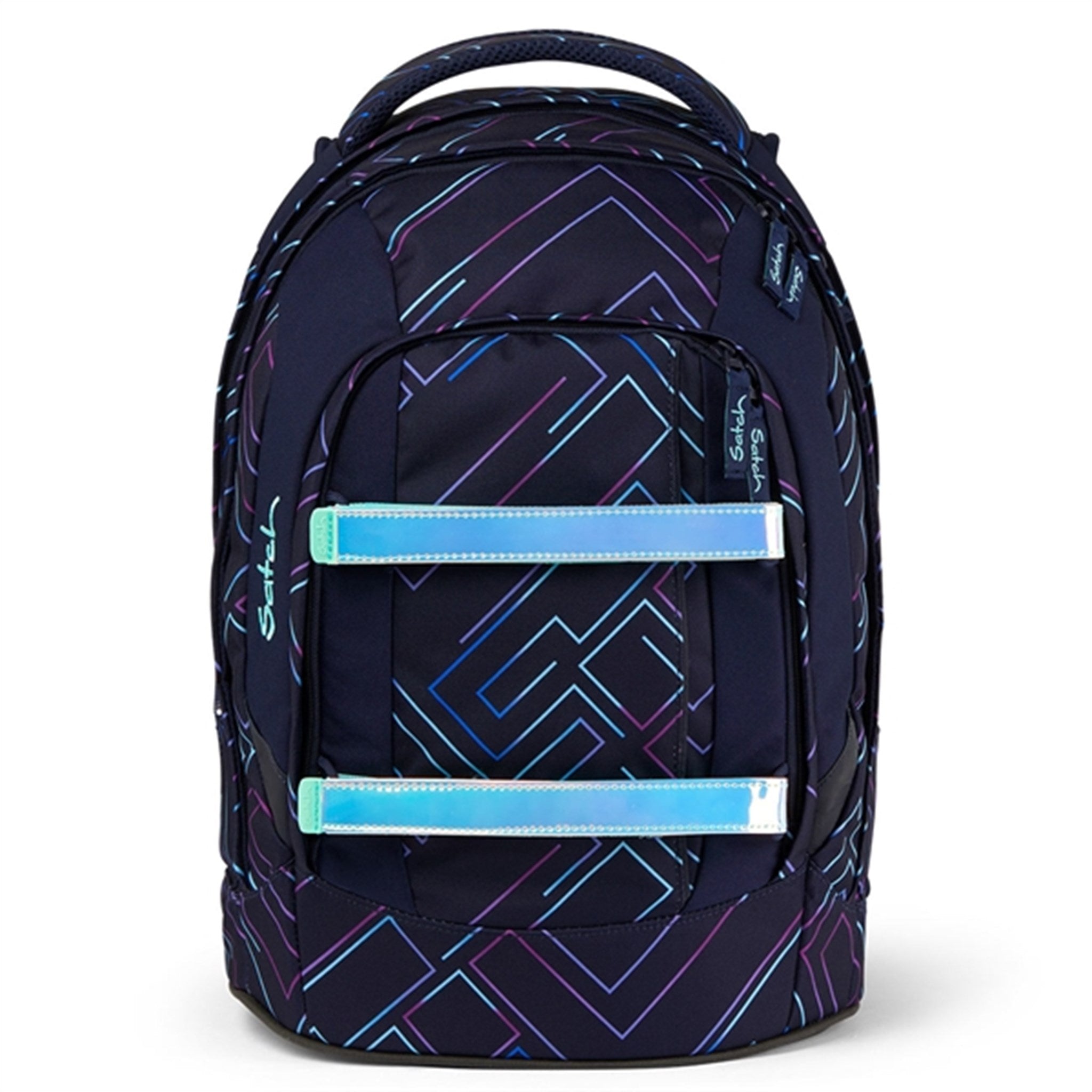 Pack Skoletaske Purple Laser fra Satch