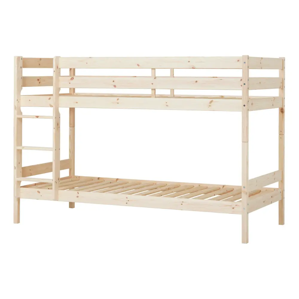 Køjeseng Inkl. Bund, Eco Comfort 90x200 Cm.   Natur fra Hoppekids
