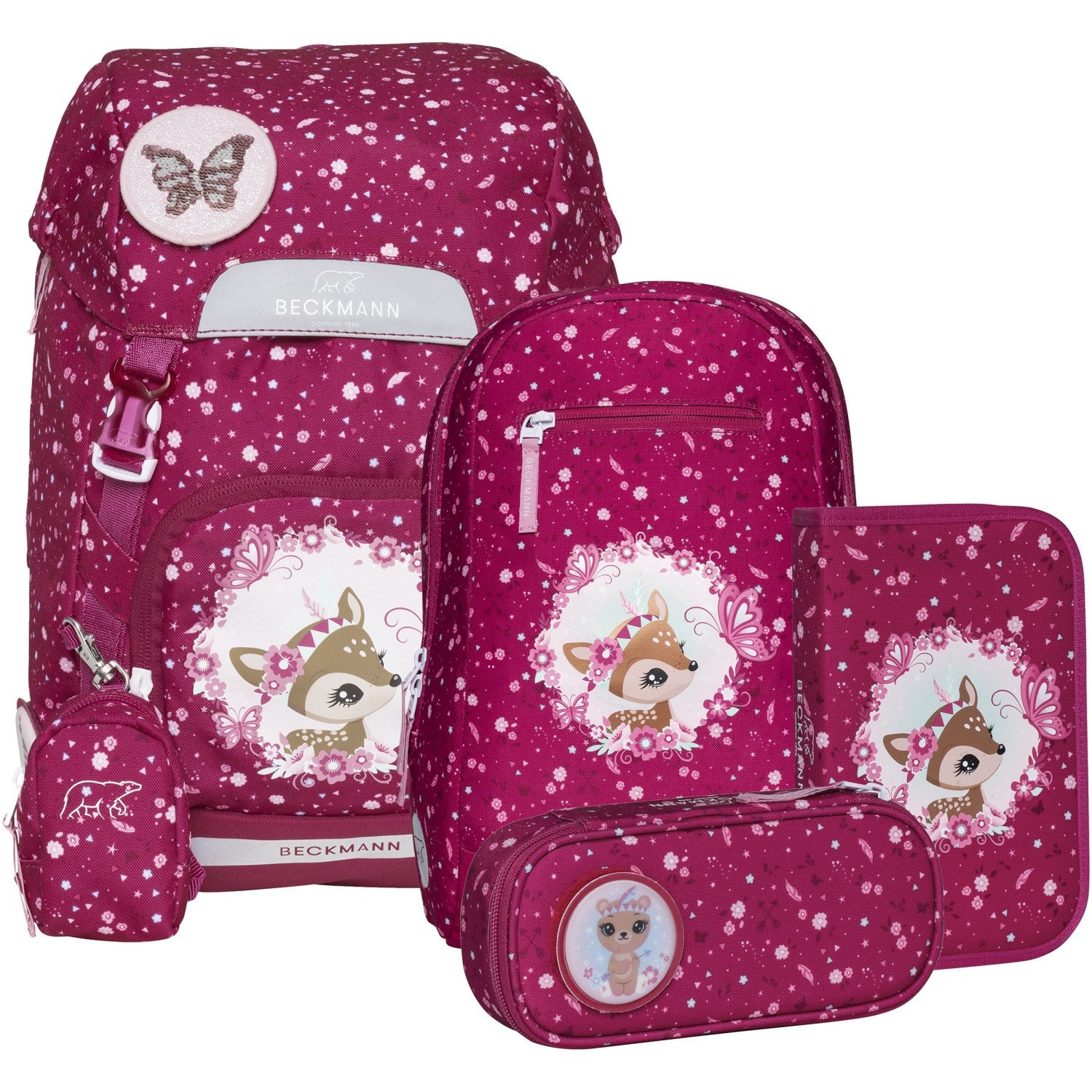 Classic 6 Pcs Sæt Forest Deer fra Beckmann
