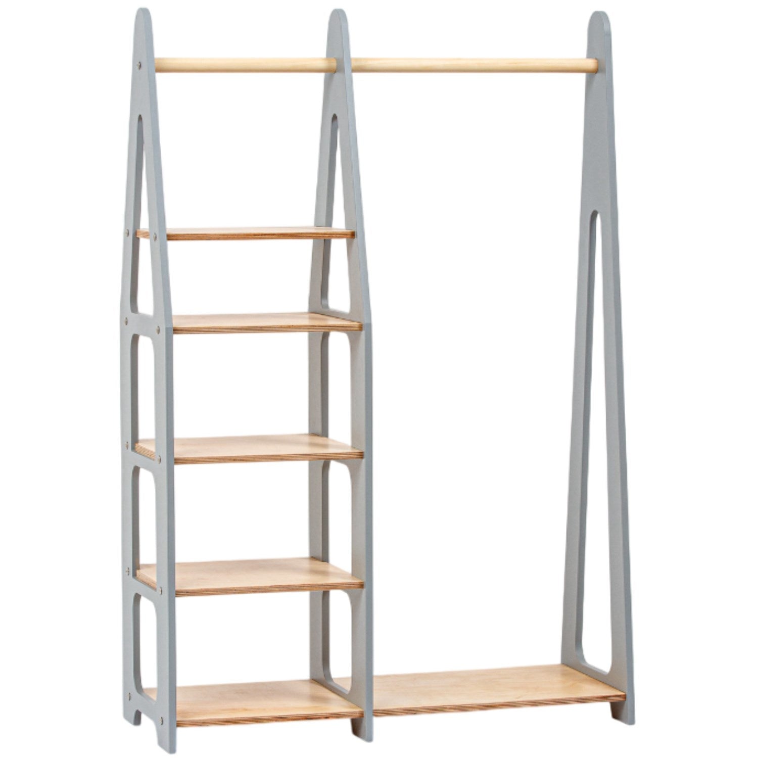 Børnegarderobe U. Skuffer Grey fra Duck Woodworks