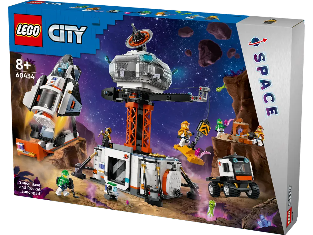 Rumbase Og Raketaffyringsrampe 60434   City fra Legoâ®