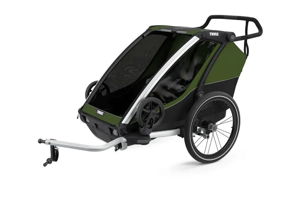 Chariot Cab 2   Cypres Green fra Thule