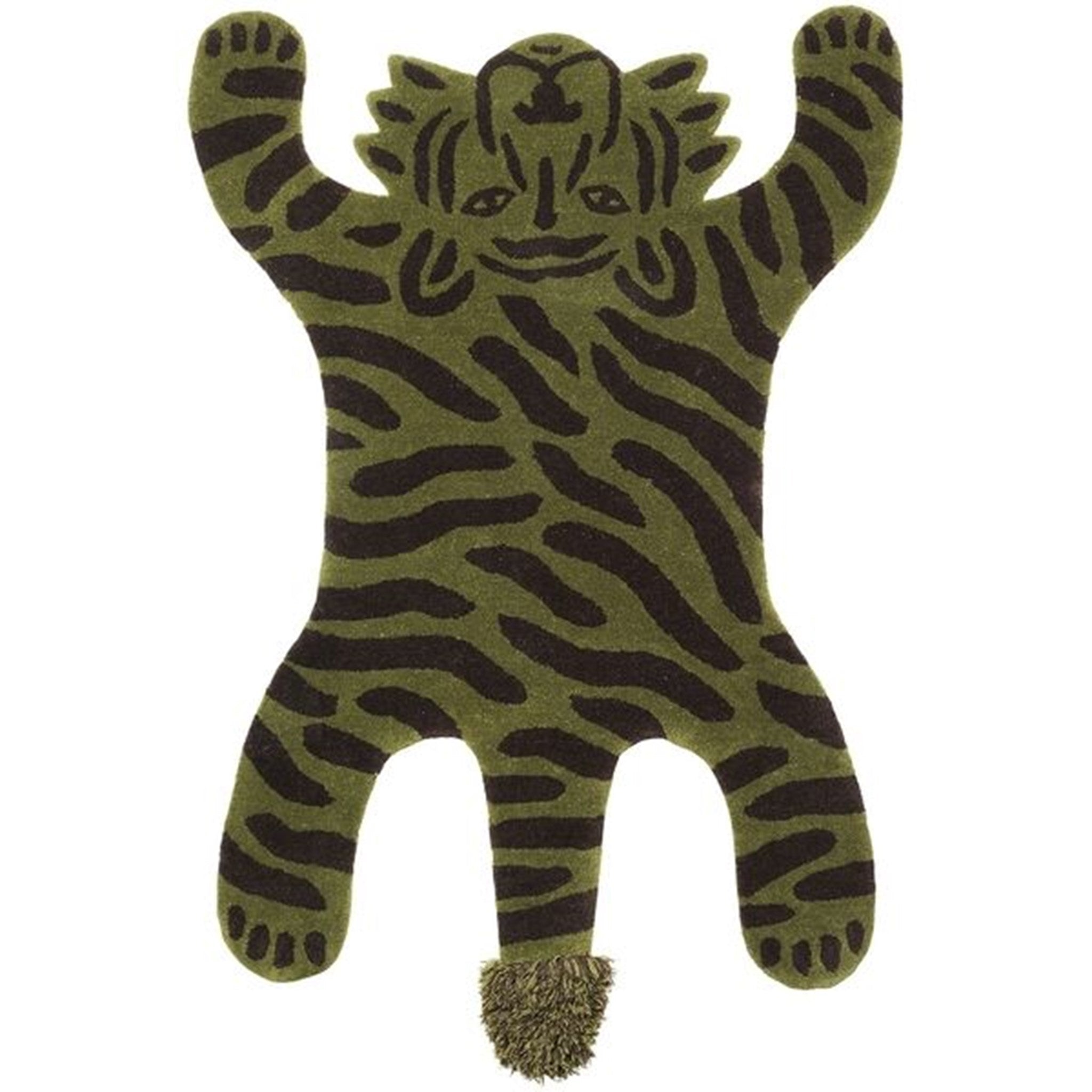 Safari Tufted Tiger Gulvæppe fra Ferm Living