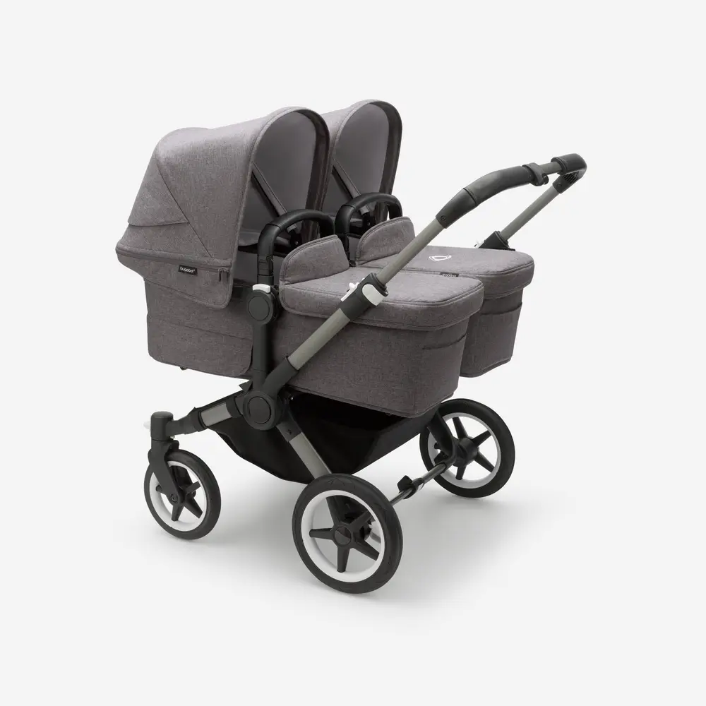 Donkey 5 Twin   Grey Melange fra Bugaboo