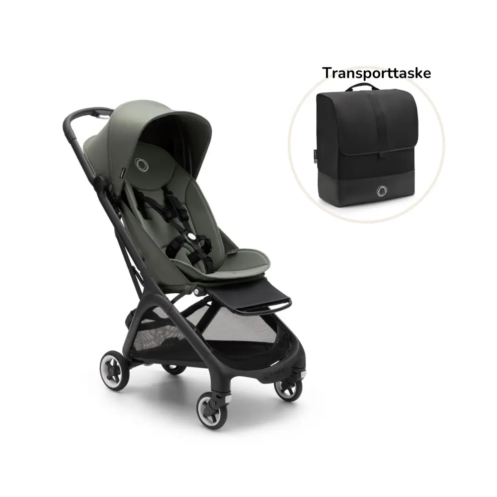 Butterfly Inkl. Transporttaske   Forest Green fra Bugaboo
