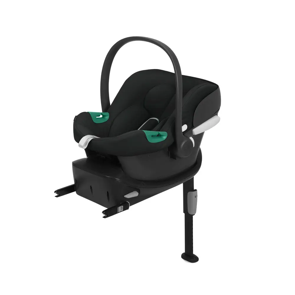 Aton B2 I Size Inkl. Base One   Volcano Black fra Cybex