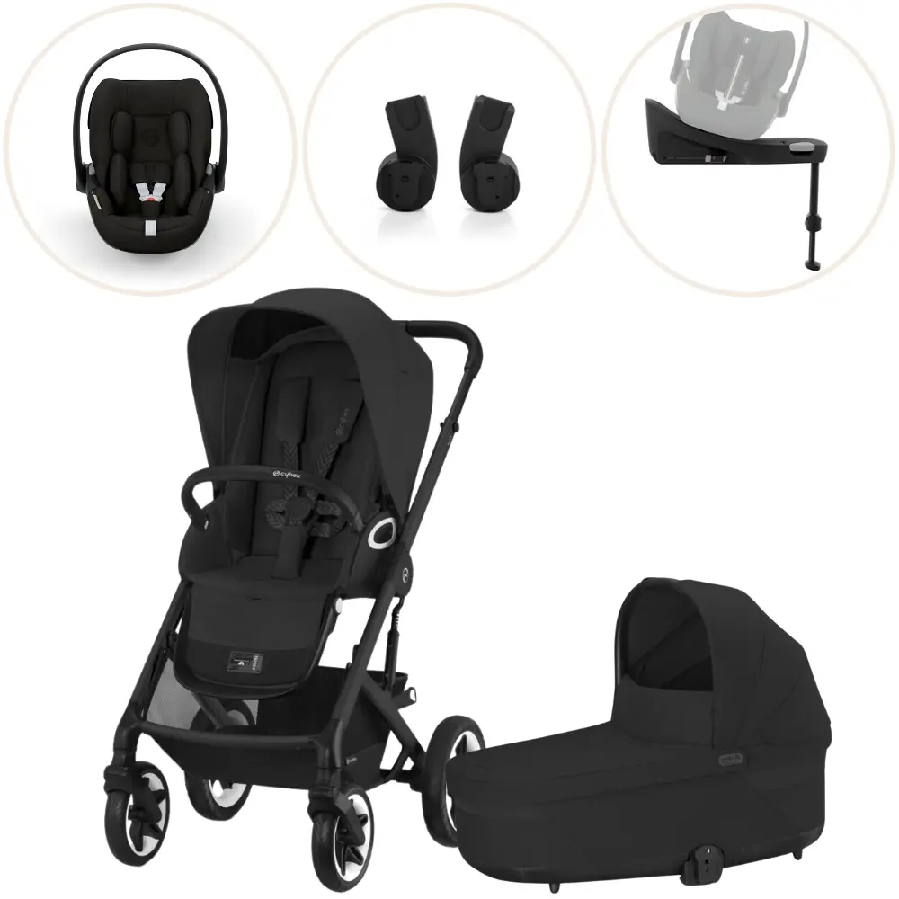 Talos Bundle Sæt   Moon Black fra Cybex