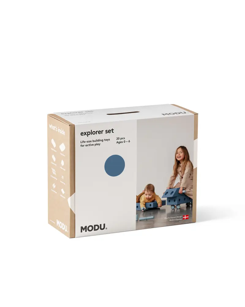 Explorer Set Deep Blue   Sky Blue fra Modu