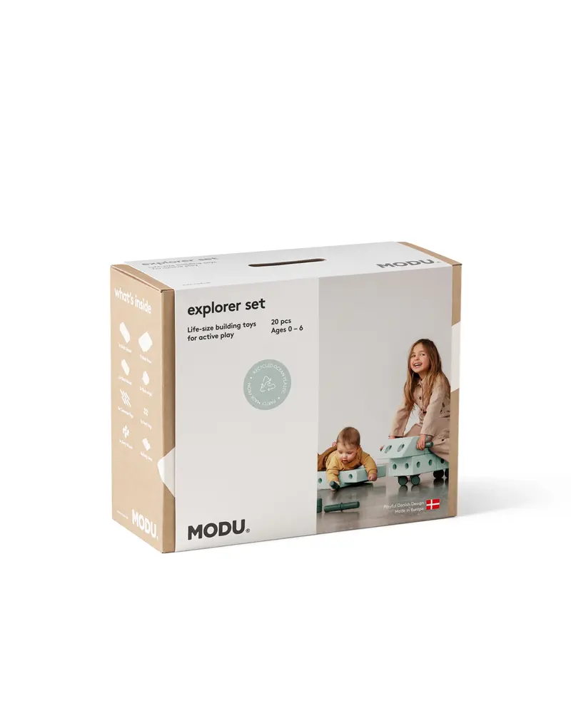 Explorer Set Ocean Mint   Forest Green fra Modu