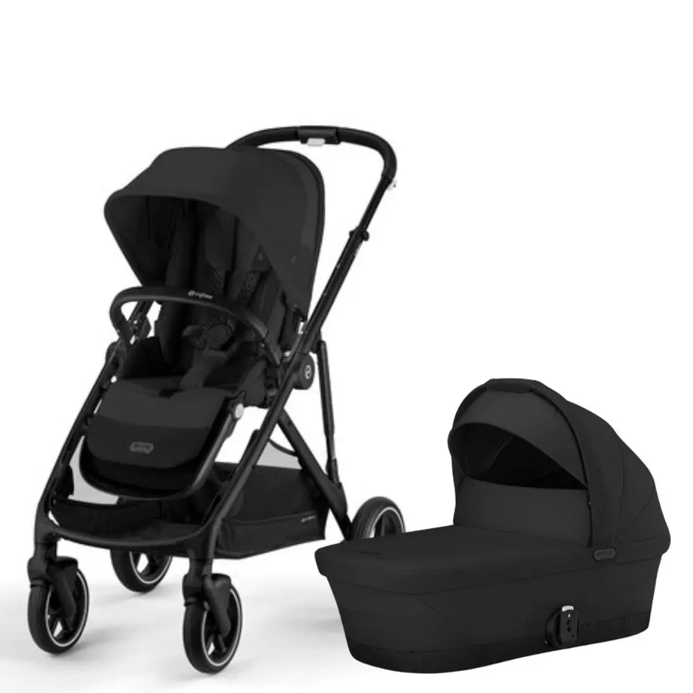 Gazelle S Kombivogn   Moon Black fra Cybex