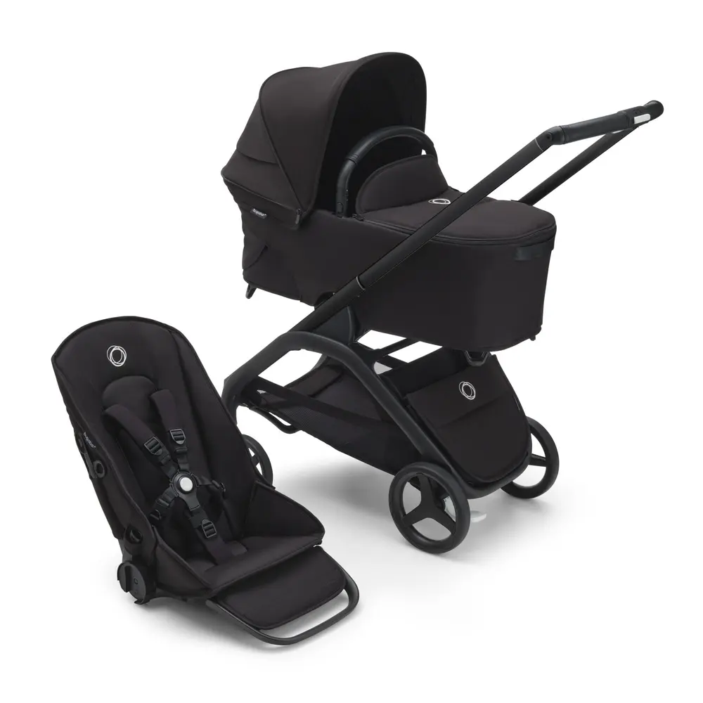 Dragonfly Duovogn   Black Midnight Black fra Bugaboo