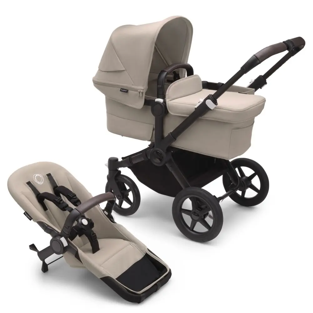 Donkey 5 Mono Complete   Desert Taupe Black Stel fra Bugaboo