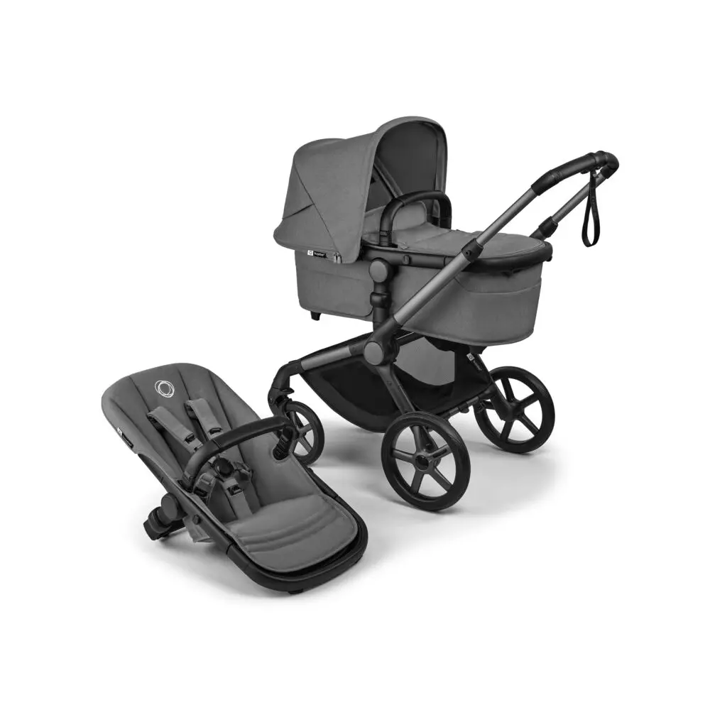 Bugaboo Fox 5 Renew Kombivogn – Grafit Moon Grey