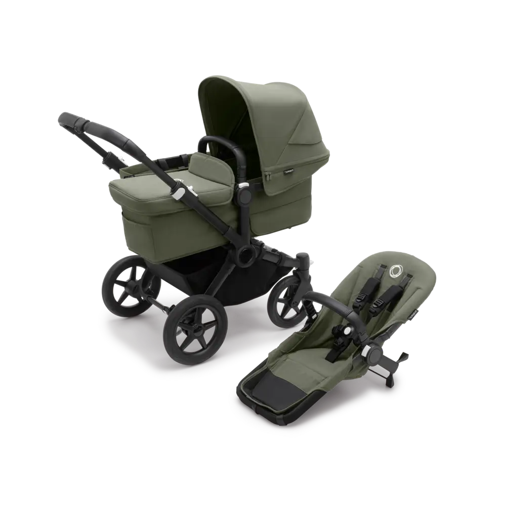 Donkey 5 Mono Complete   Forest Green Black Stel fra Bugaboo