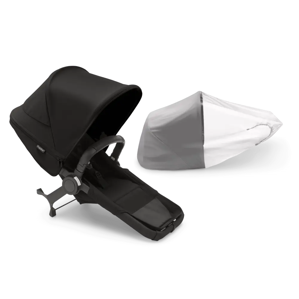 Bugaboo Donkey 5 Duo Extension - Midnight Black tilbud