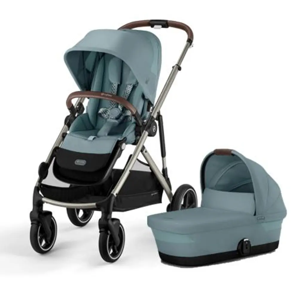 Gazelle S Kombivogn   Stormy Blue fra Cybex