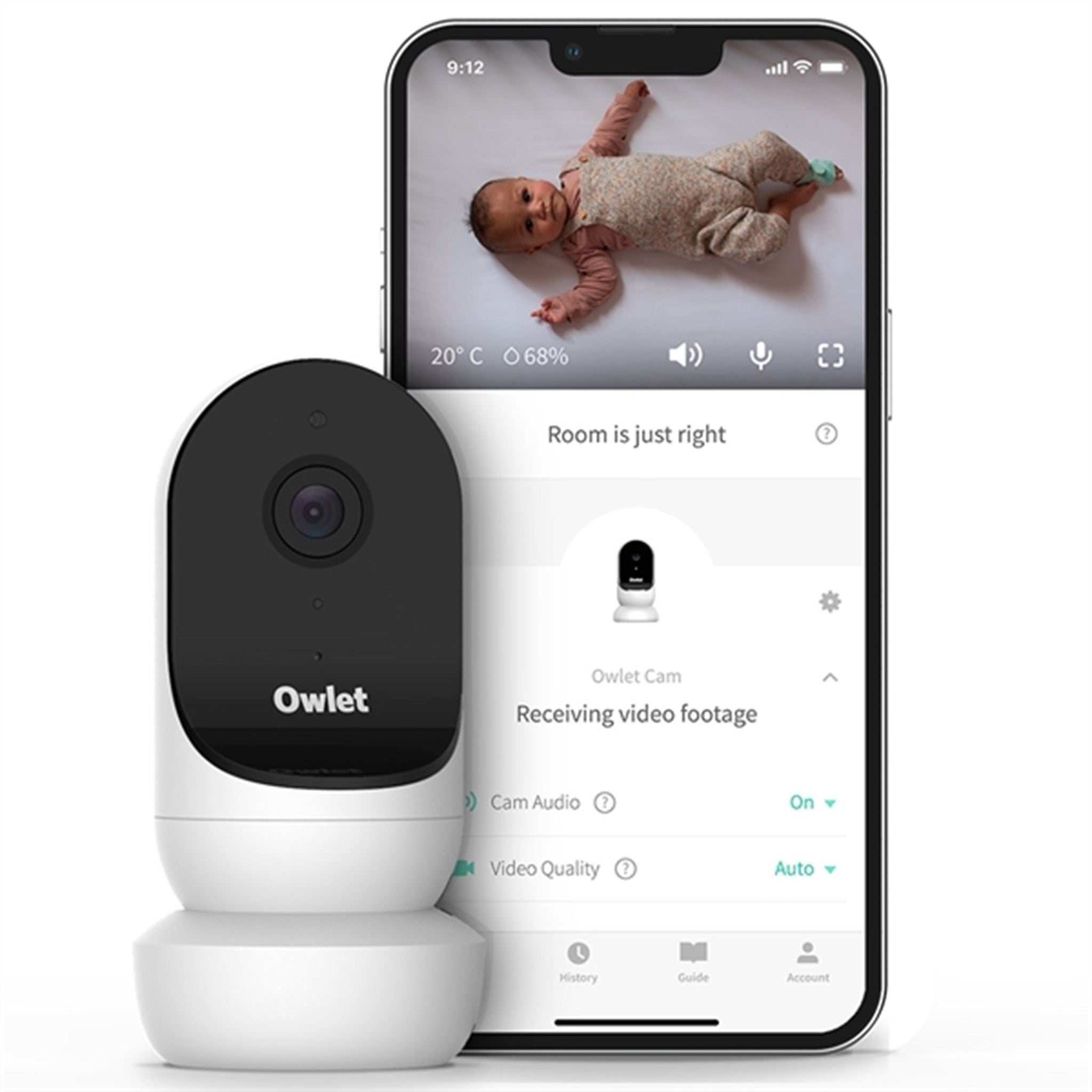 Cam 2 White fra Owlet
