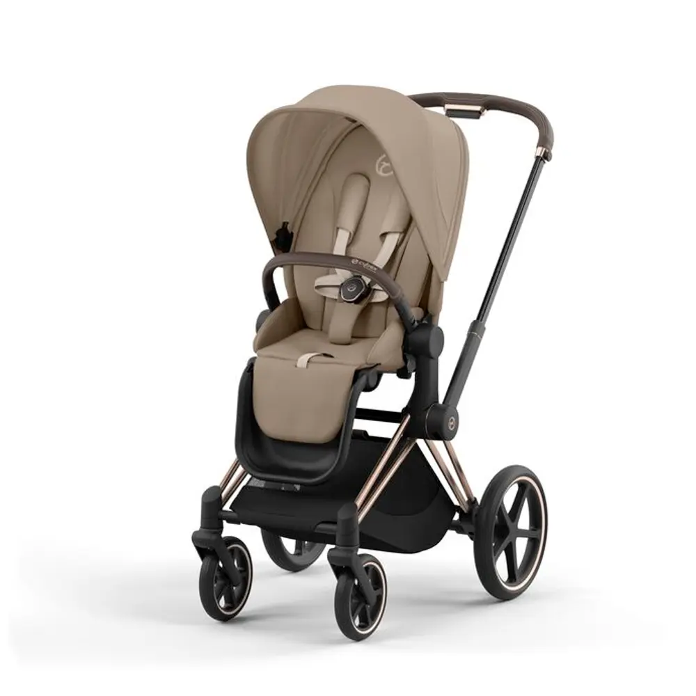 Priam Klapvogn   Cozy Beige Rosegold fra Cybex