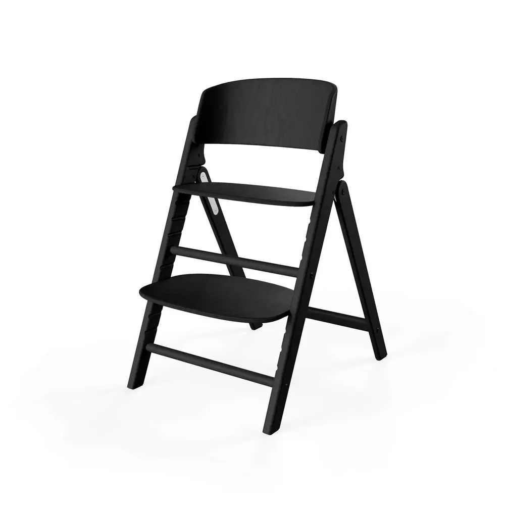 Cybex Clik&Fold Højstol – Elegant Sort Design til Hjemmet
