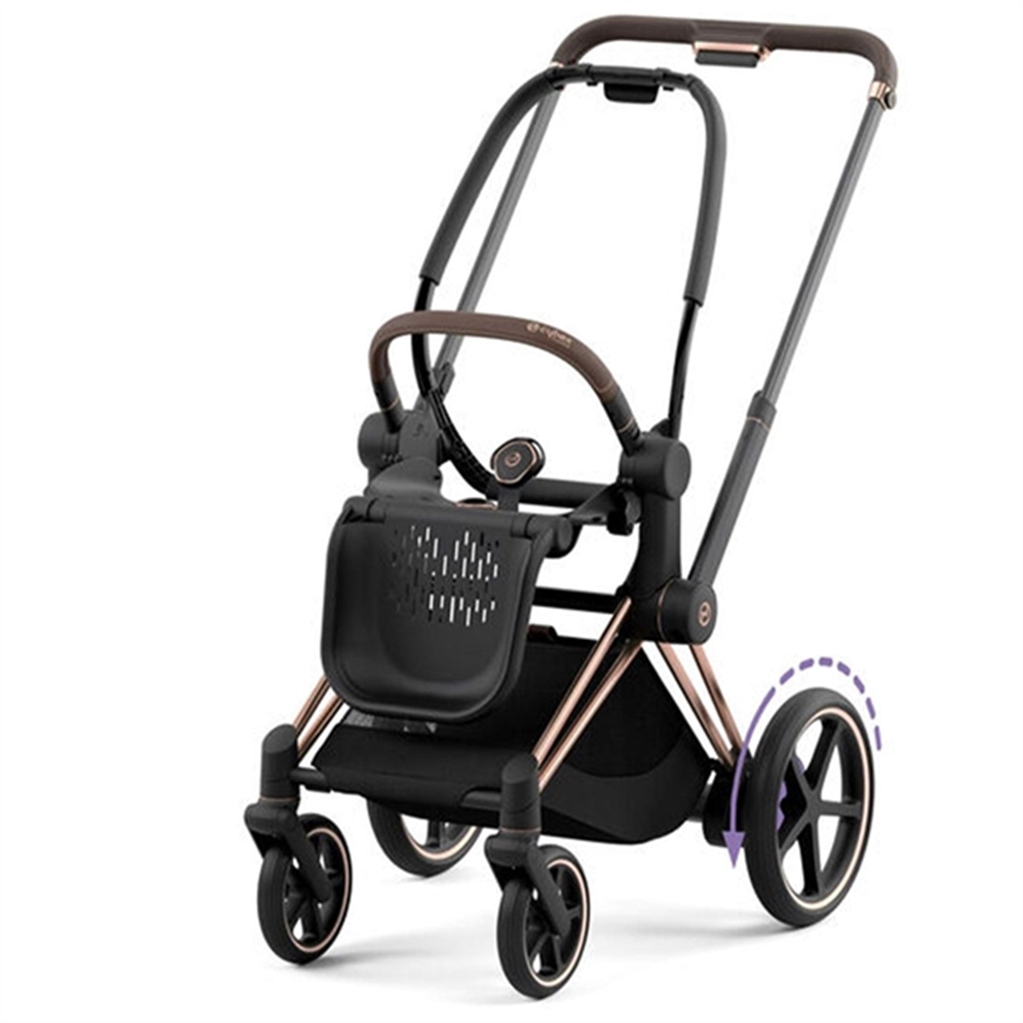Epriam Stel Inkl. Hårde Sædedele Rosegold fra Cybex
