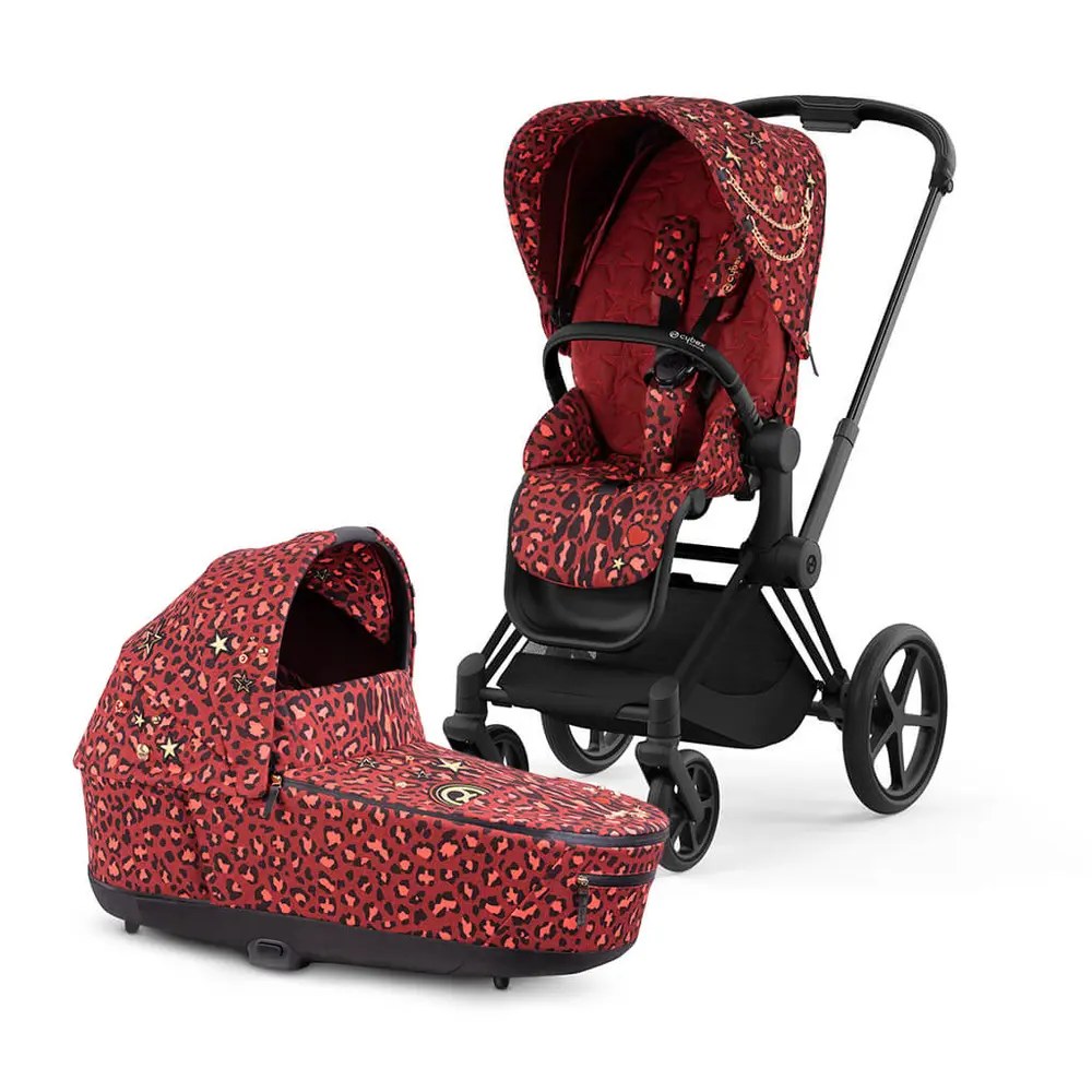 Priam Duovogn   Rockstar Matt Black fra Cybex