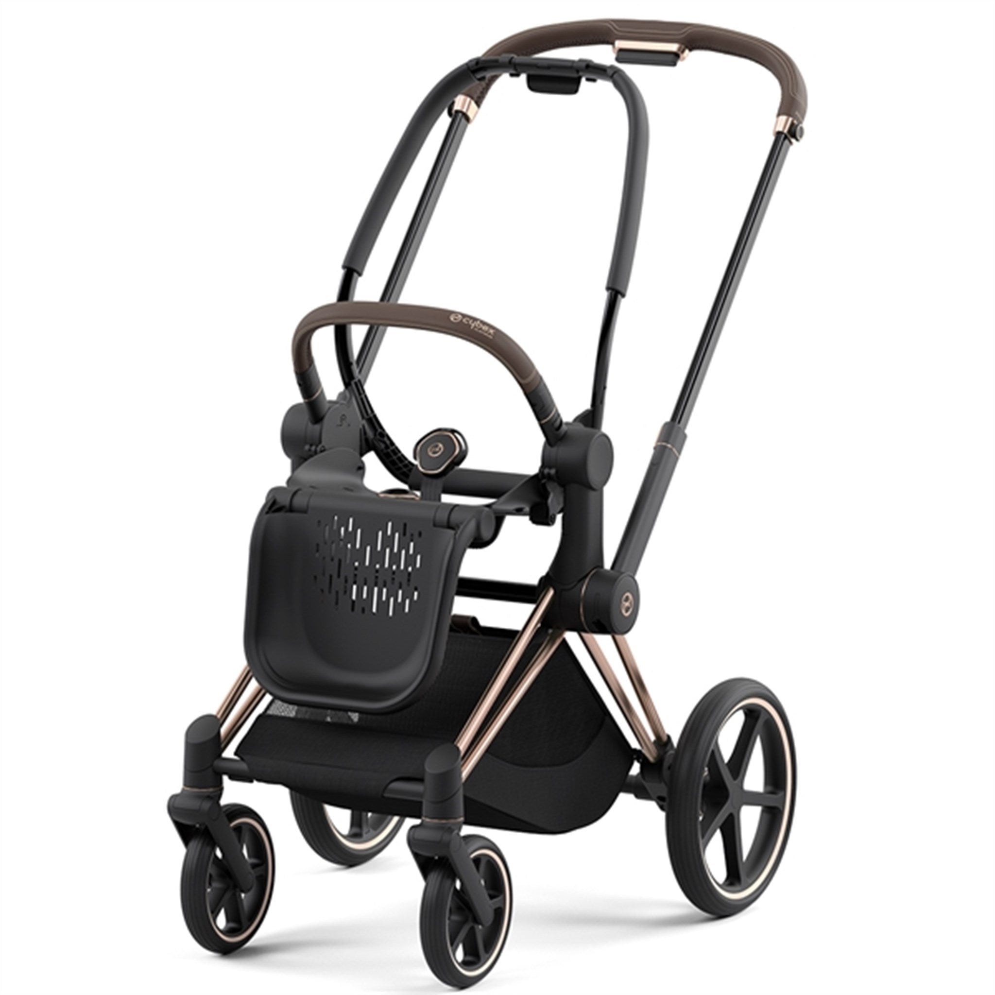 Priam Stel Inkl. Hård Sædedel Rosegold fra Cybex