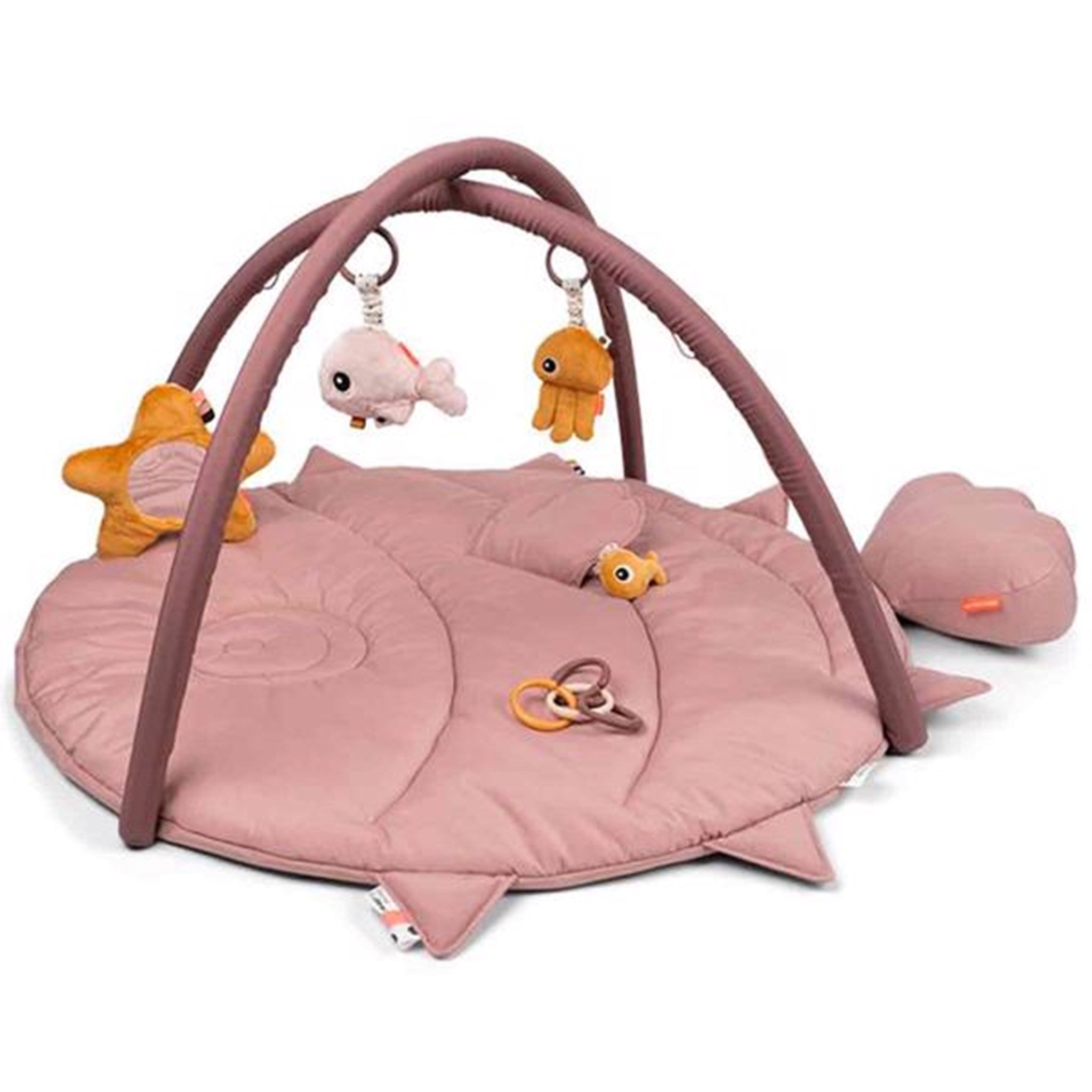 Done By Deer Activity Play Mat Sea Friends Powder fra Donebydeer