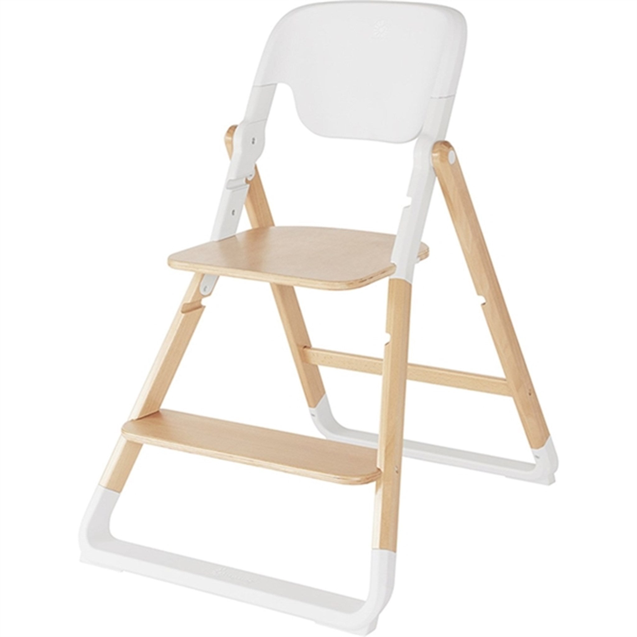 Evolve Chair Natural Wood White fra Ergobaby