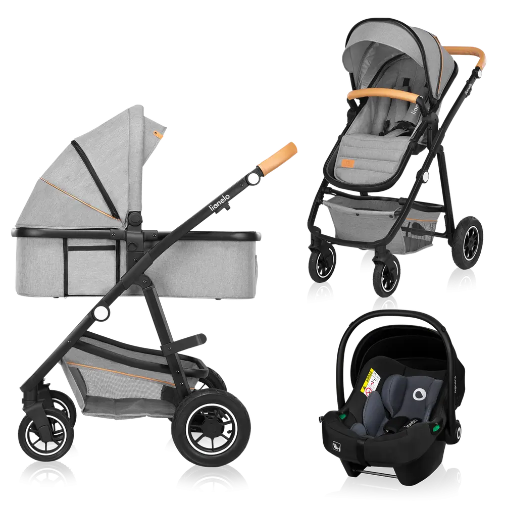 Amber 3i1 Duovogn   Grey Stone fra Lionelo