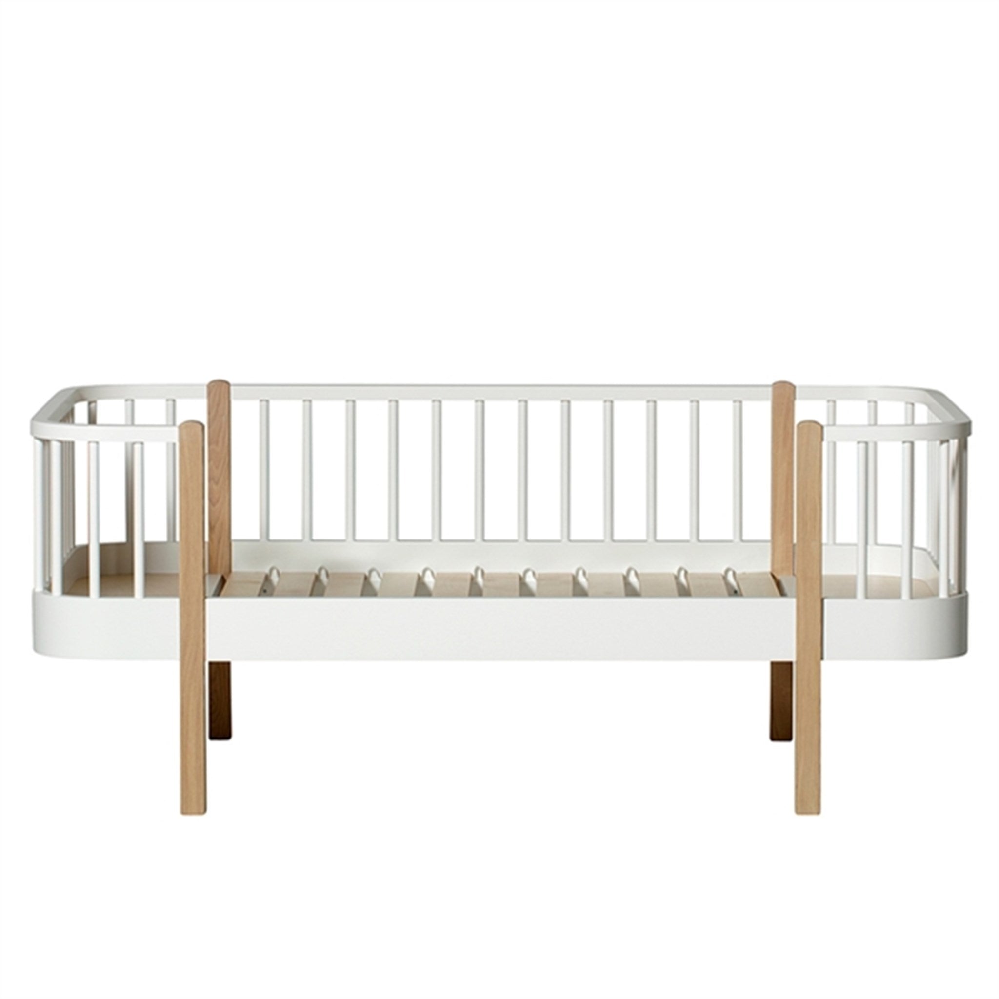 Wood Junior Sofaseng Hvid Eg fra Oliver Furniture
