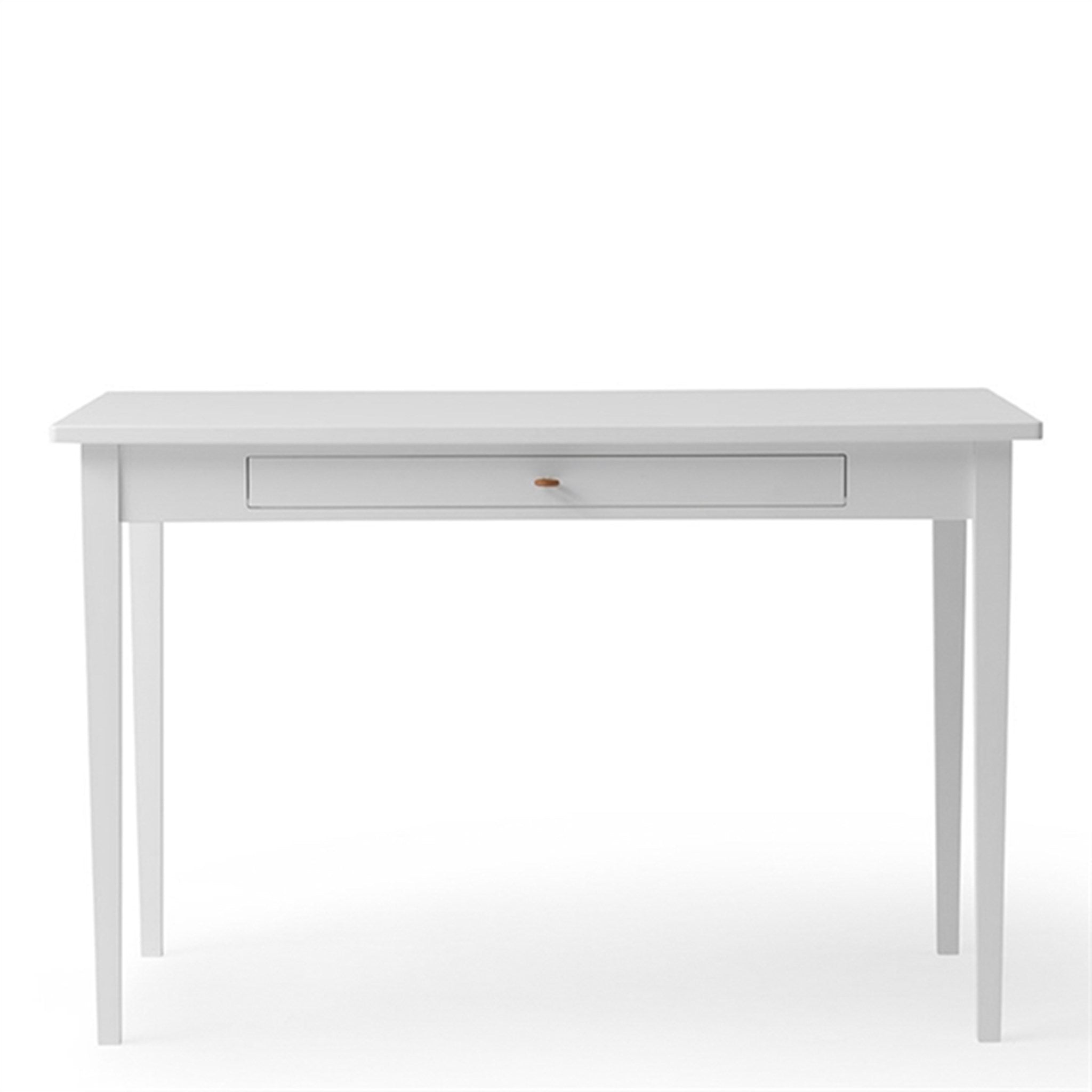Seaside Skrivebord M. Læderstrop fra Oliver Furniture