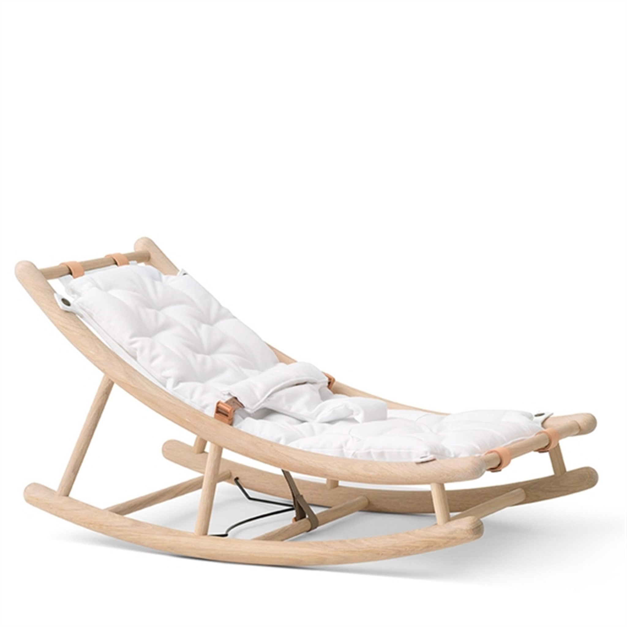 Wood Baby & Junior Vippestol Eg Hvid fra Oliver Furniture
