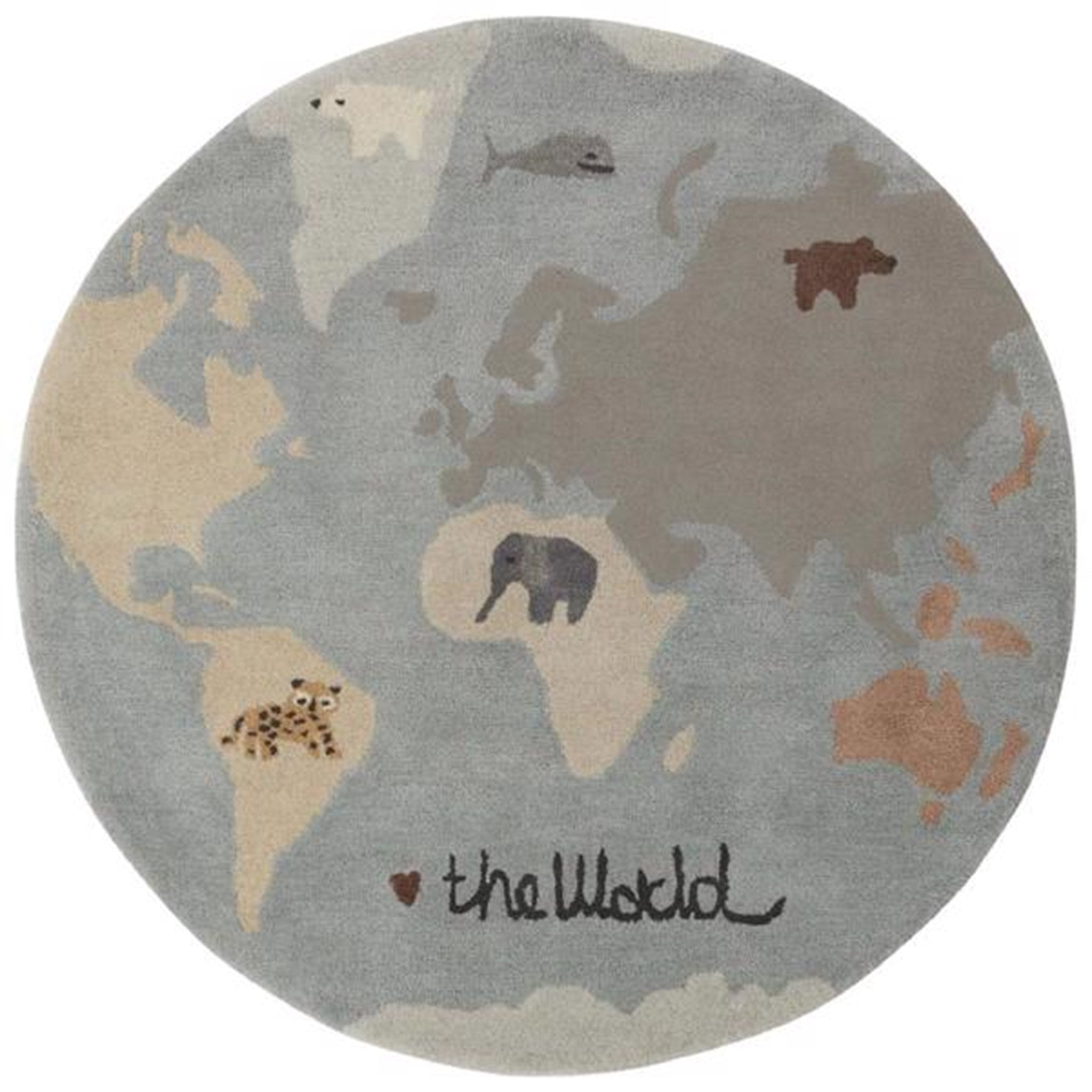 Gulvtæppe The World fra Oyoy