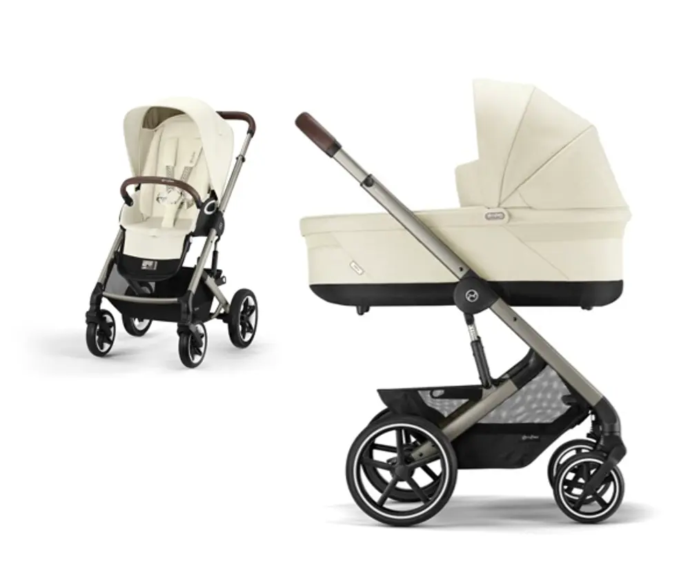 Talos S Lux M. Cot S Lux   Seashell Beige fra Cybex