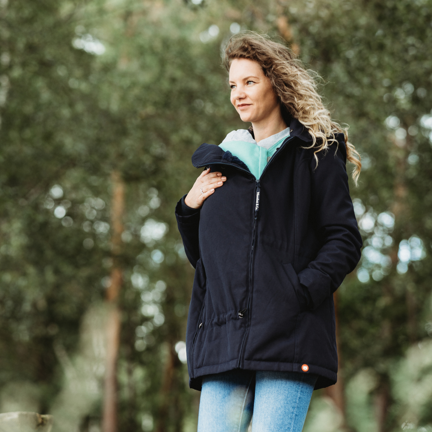 Wallaby   Navy Blue   Størrelse Xs fra Wombat & Co