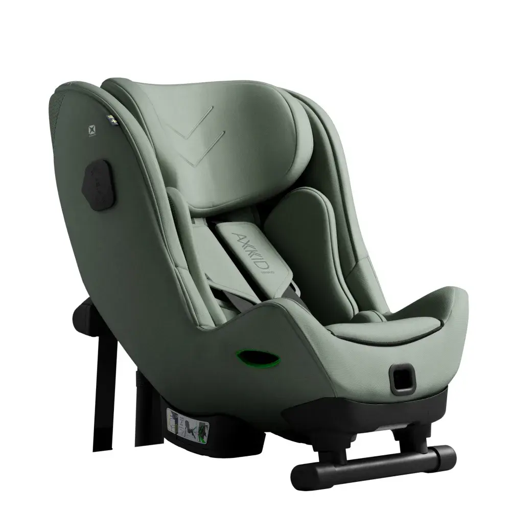 Minikid 4 Max Nordic Bloom Green – Sikker autostol til børn