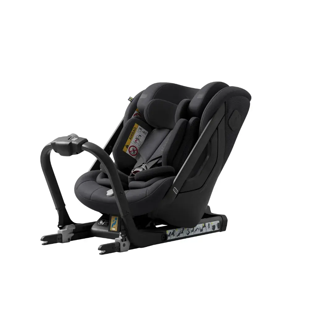 Axkid ONE+ 3 Coastal Storm Black – Sikker Autostol til Børn