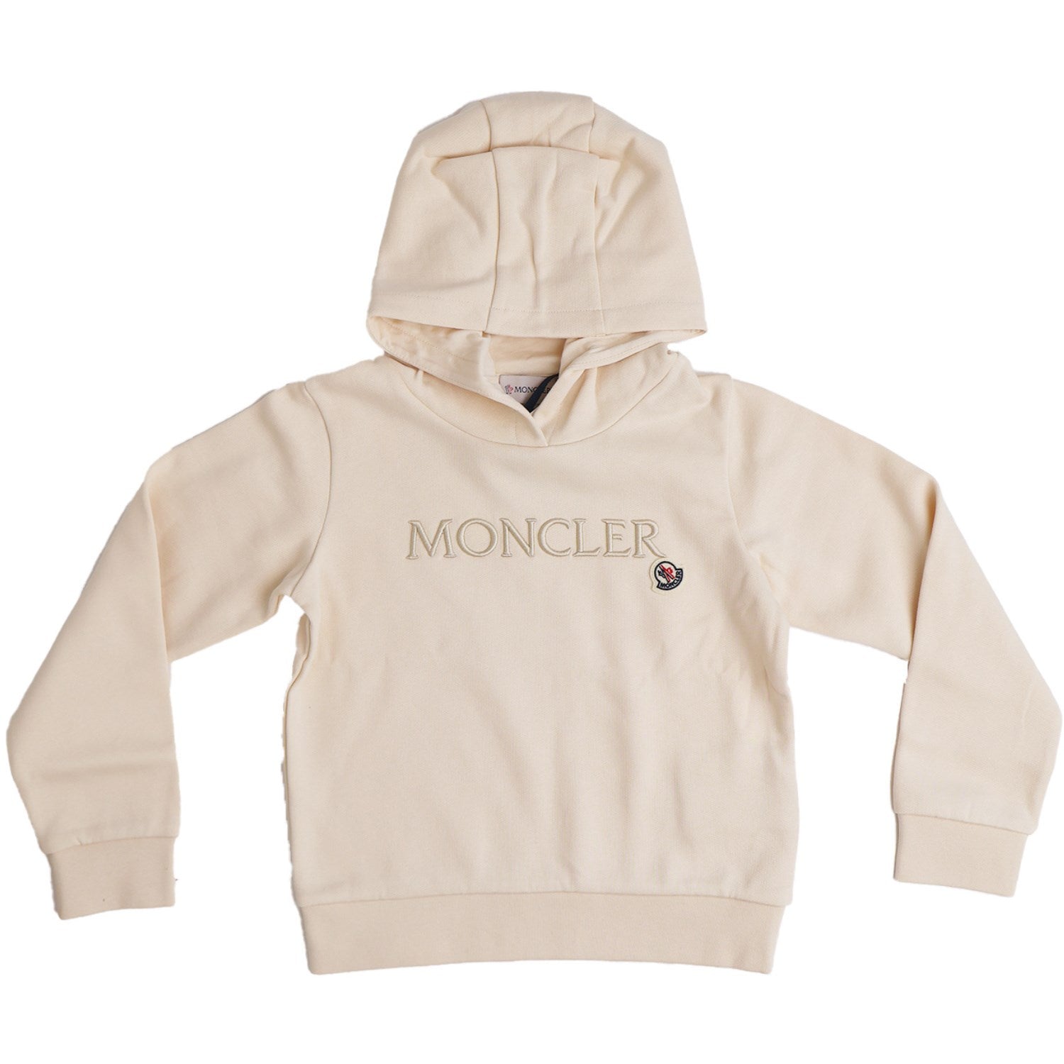 Cream Hoodie Sweater   Str. 8 år fra Moncler