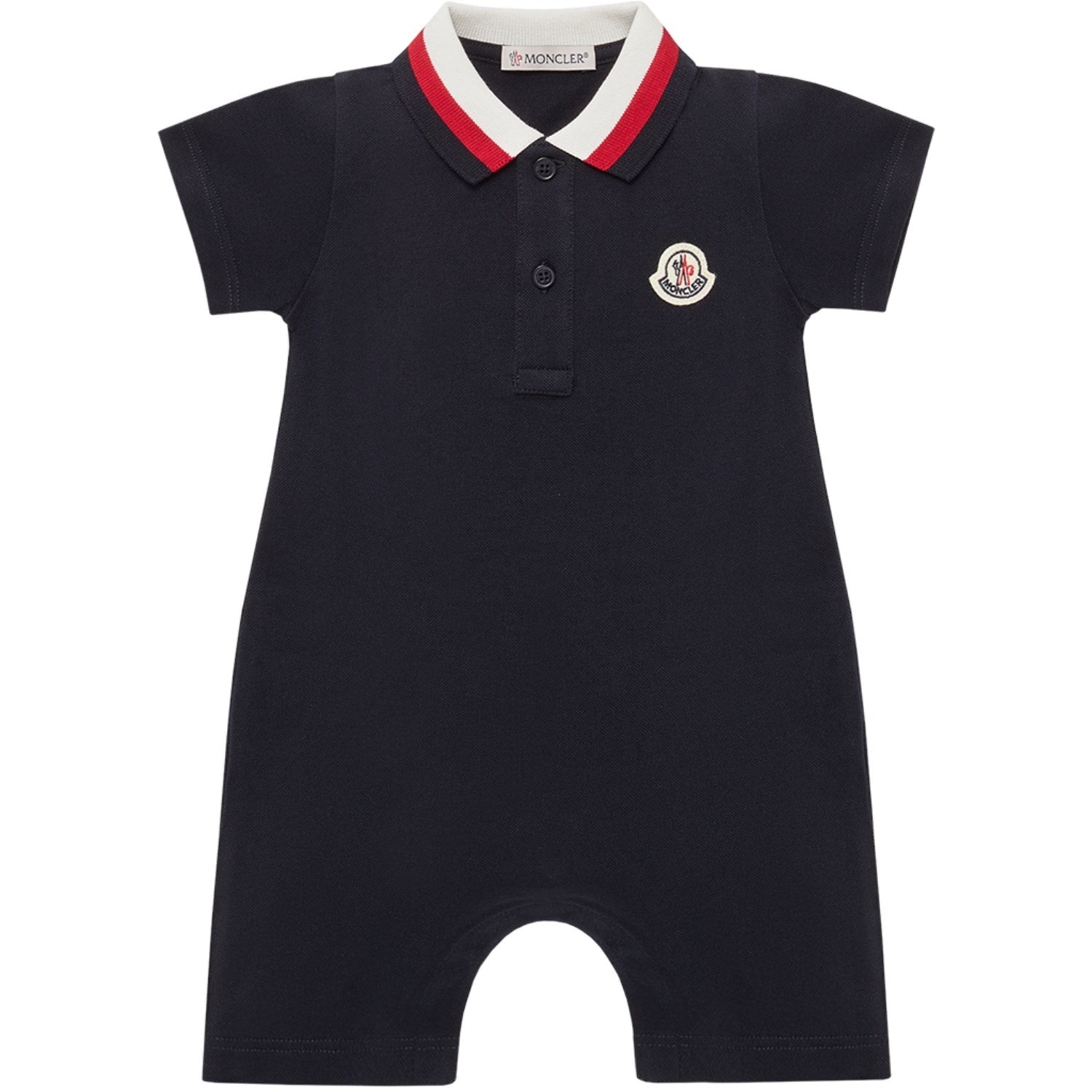 Navy Romper   Str. 3 6 Mdr fra Moncler