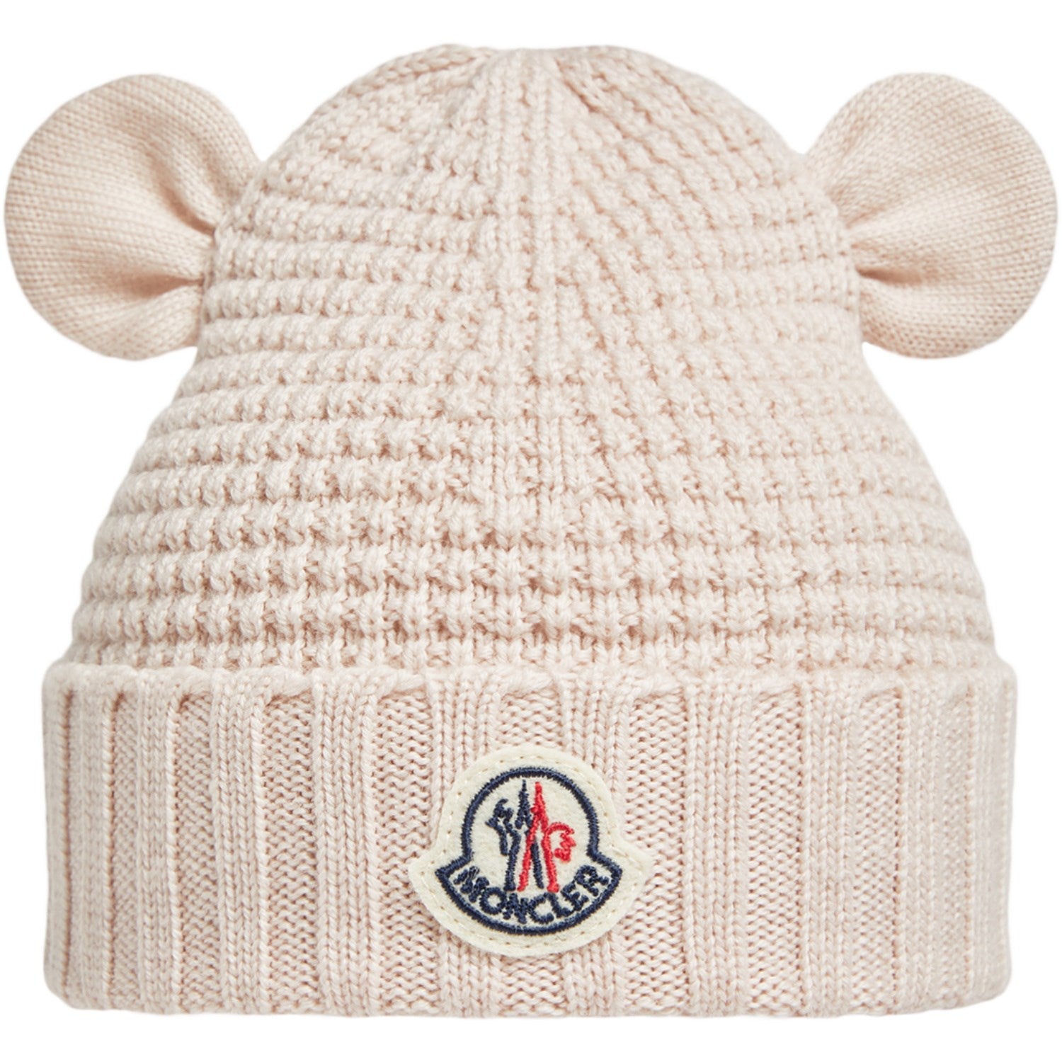 Light Pink Beanie   Str. Xxxs fra Moncler