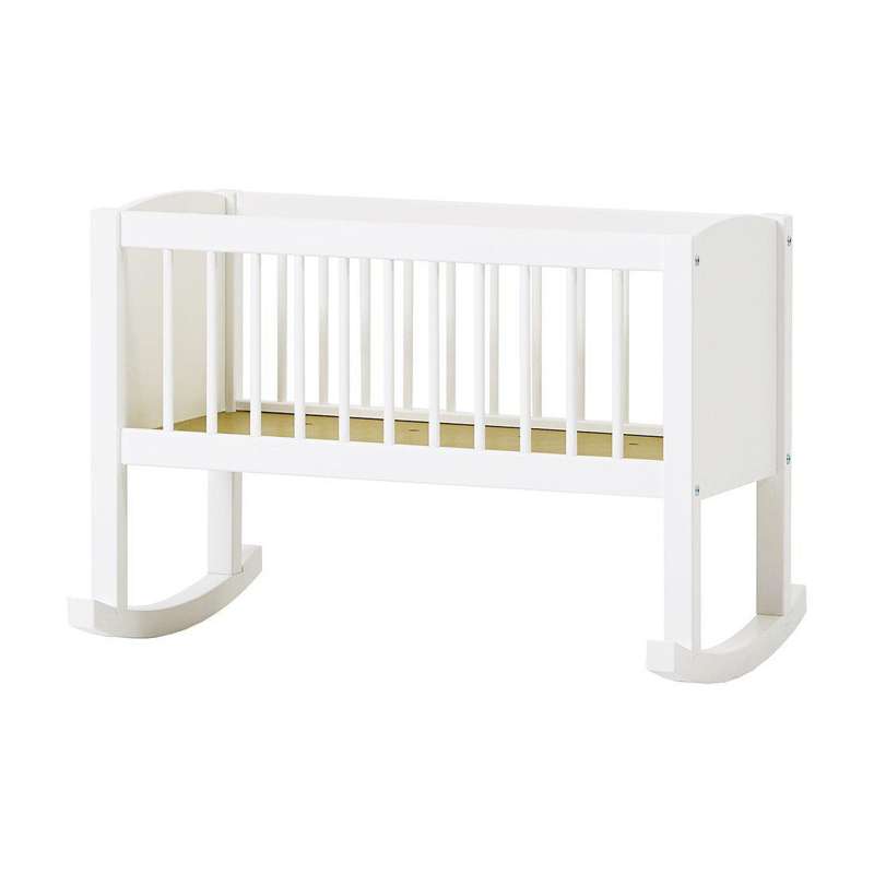 Vugge   40x80 Cm.   Hvid fra Hoppekids