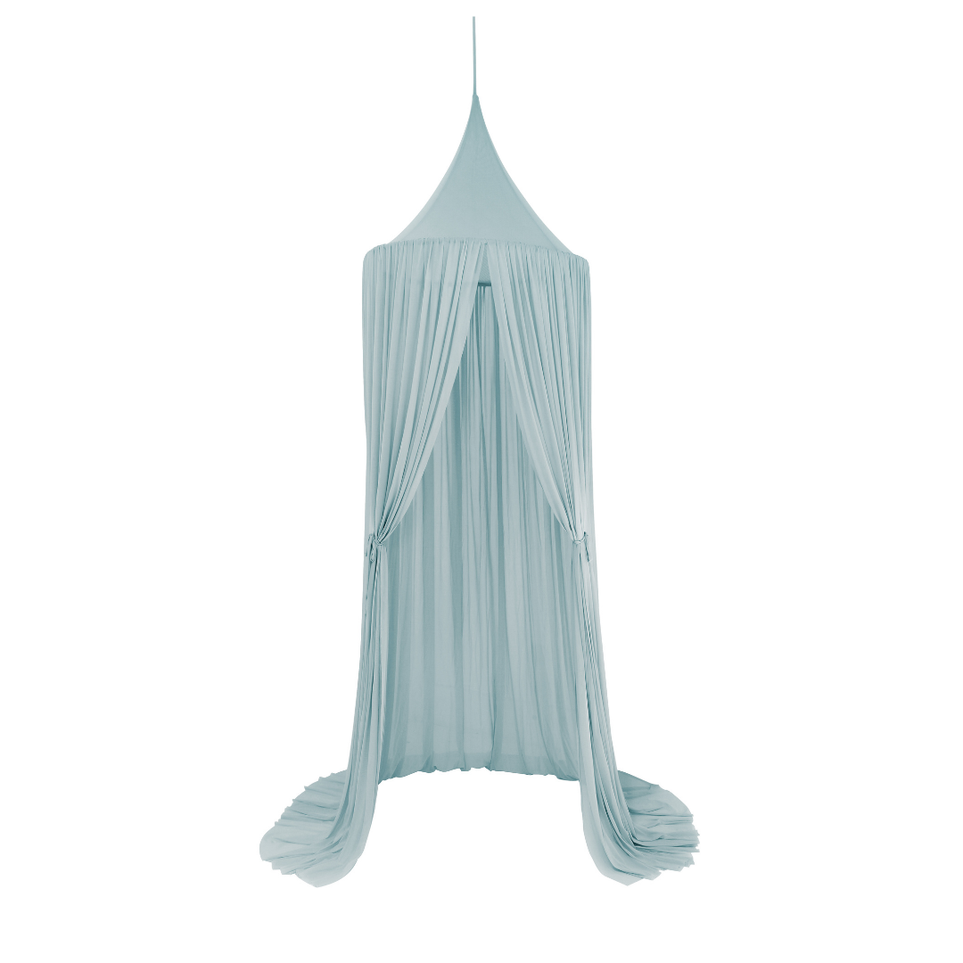 Sengehimmel Sheer   Minty Blue fra Spinkie