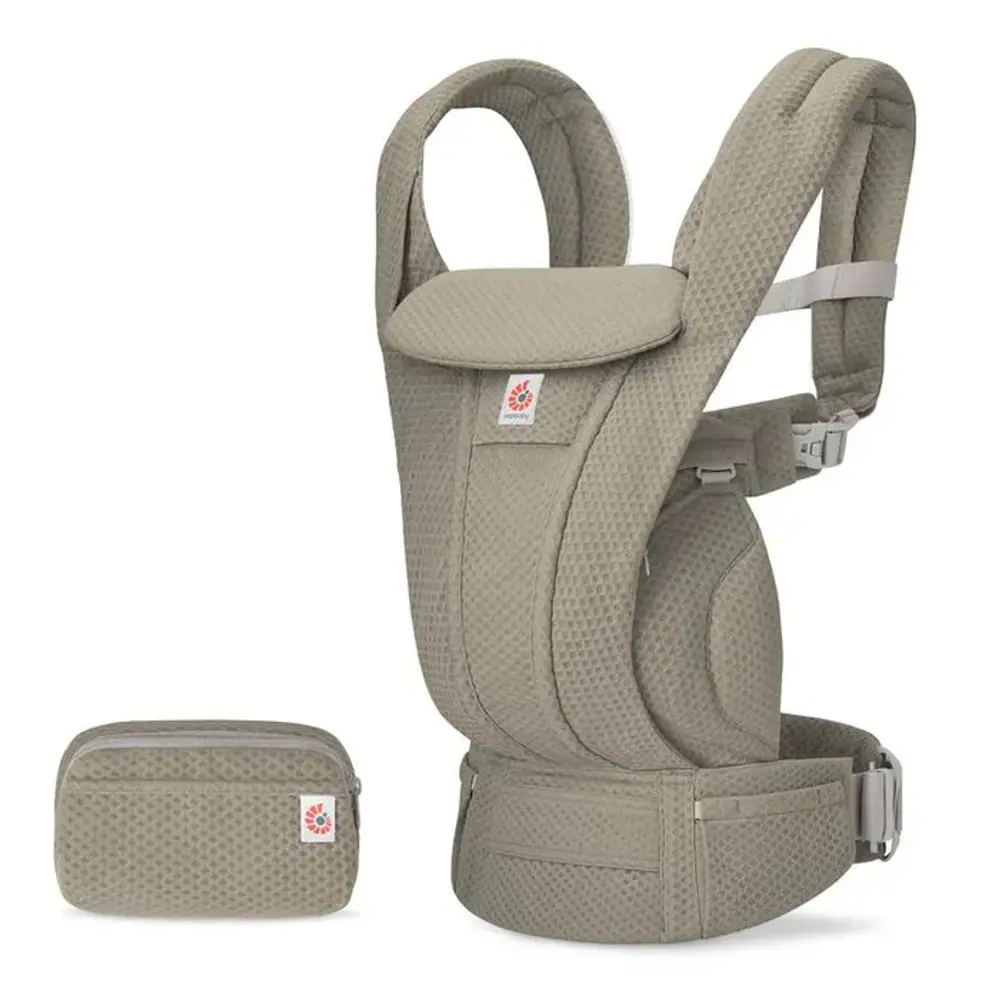 Bæresele, Omni  Deluxe, Mesh Soft Olive fra Ergobaby