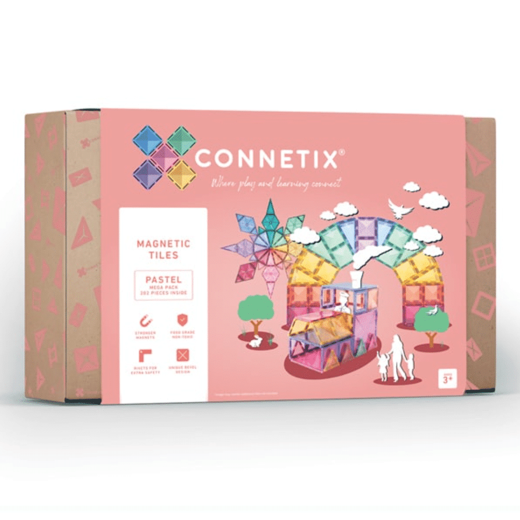 Pastel Mega Pack 202 Stk. fra Connetix