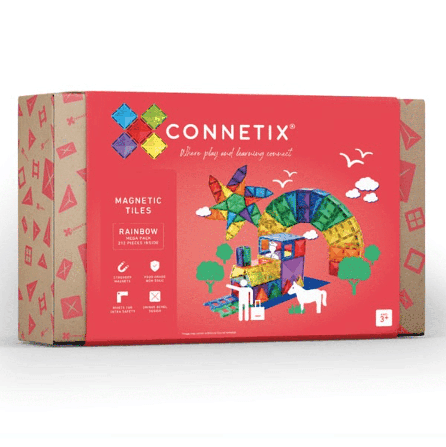 Rainbow Mega Pack 212 Stk. fra Connetix