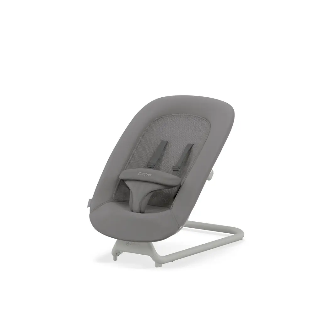 Lemo Suede Grey Skråstol – Komfortabel Babystol til Baby